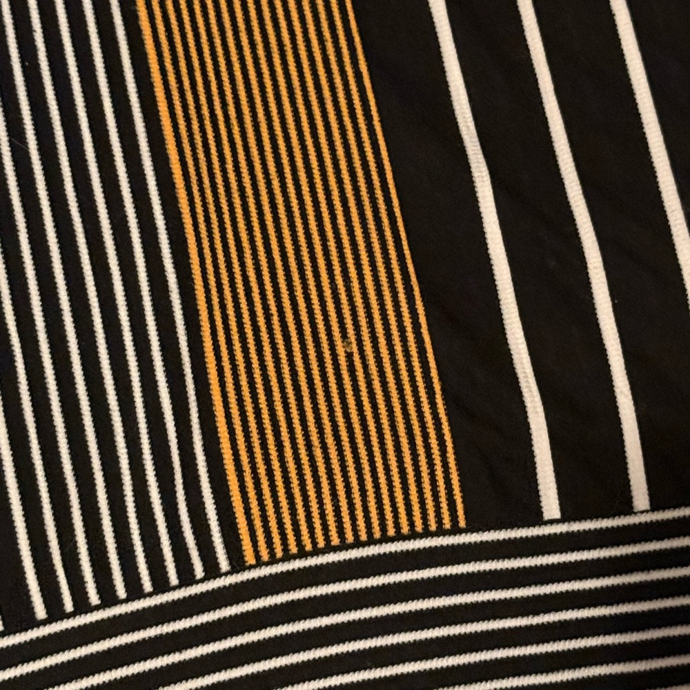 Zara asymmetric striped dress - Picture 9 of 10